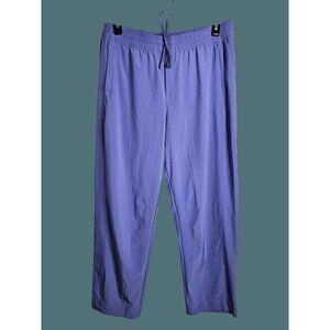 Athleta Arrival Pull On Elastic Waist Ankle Pants Women Size 16 Athleisure